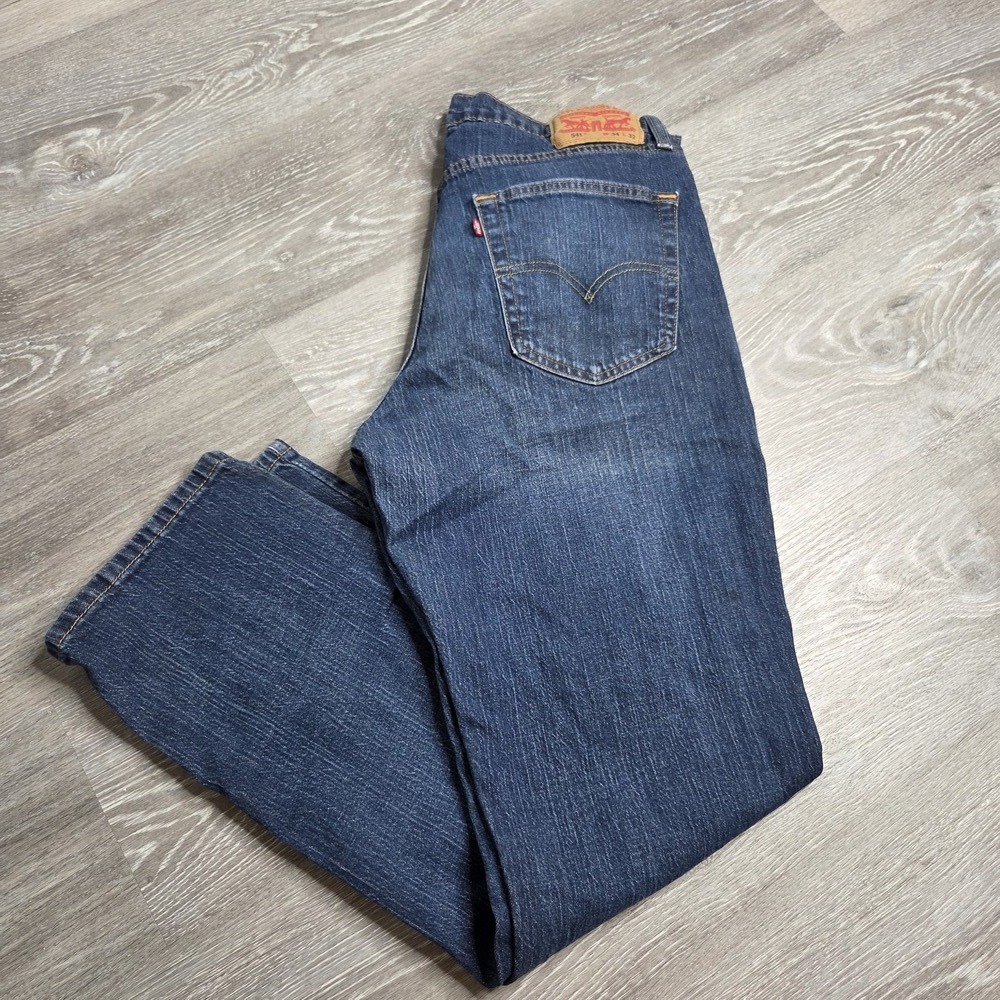 Levi's 541 Athletic Taper Fit Men's Jeans Dark Wash W34 L32